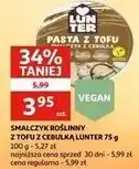 Auchan Smalczyk roślinny z tofu cebulką Lunter oferta