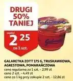 Auchan Galaretka pomarańczowa Zott oferta