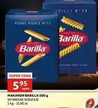 Auchan Makaron świderki Barilla oferta