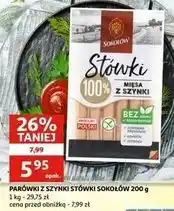 Auchan Parówki stówki Sokołów oferta