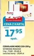 Auchan Bombonierka niebieska Storck Merci oferta