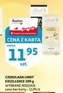 Auchan Czekolada 100 % cocoa Lindt Excellence oferta