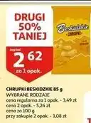 Auchan Chrupki o smaku sera Aksam Beskidzkie oferta