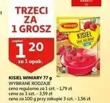 Auchan Kisiel malinowy Winiary oferta