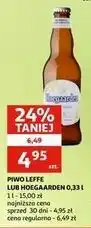 Auchan Piwo Hoegaarden White oferta