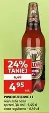 Auchan Piwo Kuflowe Mocne oferta