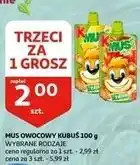 Auchan Mus jabłko-banan Kubuś oferta