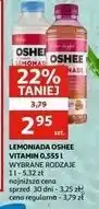 Auchan Napój arbuz zero Oshee Vitamin Lemonade oferta