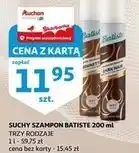 Auchan Szampon do włosów suchy dark hair Batiste Dry Shampoo oferta