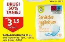 Auchan Podpaski higieniczne na dzień maxi Podniesiony Kciuk oferta