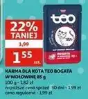 Auchan Karma dla kota z wołowiną Teo oferta