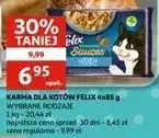 Auchan Karma dla kota w sosie z rybą Purina Felix Sensations Sauces oferta