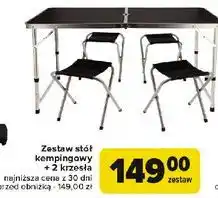 Carrefour Zestaw kempingowy składany oferta