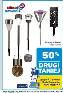 Carrefour Lampa solarna oferta
