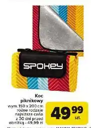 Carrefour Koc piknikowy 150 x 200 cm Spokey oferta