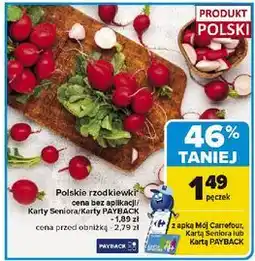 Carrefour Rzodkiewka polska oferta