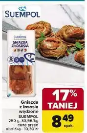 Carrefour Gniazda z łososia Suempol oferta