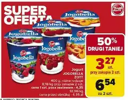Carrefour Jogurt brzoskwinia Zott Jogobella oferta