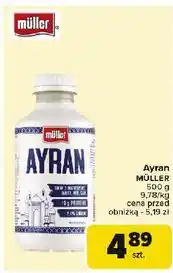Carrefour Napój Muller Ayran oferta