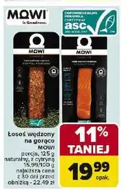 Carrefour Łosoś wędzony na gorąco naturalny Mowi oferta