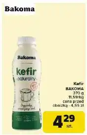 Carrefour Kefir naturalny Bakoma oferta