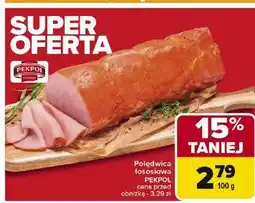 Carrefour Polędwica łososiowa Pekpol oferta