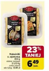 Carrefour Naleśniki z jabłkiem U Jędrusia oferta