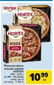 Carrefour Pizza z szynką i pieczarkami Hortex oferta