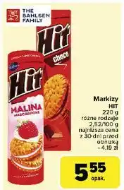 Carrefour Ciastka malina z mascarpone Hit oferta