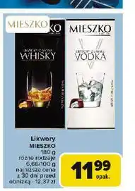 Carrefour Likwory o smaku whisky Mieszko oferta