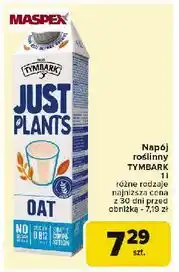 Carrefour Napój owsiany Tymbark Just Plants oferta