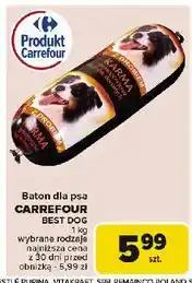 Carrefour Baton dla psa best dog Carrefour oferta