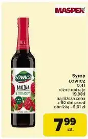 Carrefour Syrop malinowy Łowicz oferta
