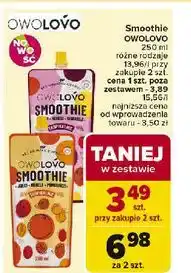 Carrefour Smoothie jabłko-morela-pomarańcza Owolovo oferta