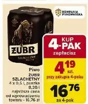 Carrefour Piwo Żubr Szlachetny Mocny oferta