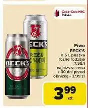 Carrefour Piwo Beck's Green Lemon oferta
