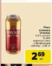 Carrefour Piwo Donner Strong oferta