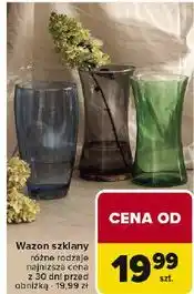 Carrefour Wazon szklany oferta