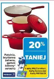 Carrefour Brytfana żeliwna 28 cm Mg Home oferta