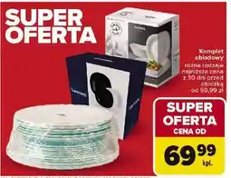 Carrefour Komplet obiadowy parma Bormioli Rocco oferta