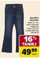 Carrefour Spodnie damskie s-xl oferta