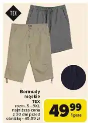 Carrefour Bermudy męskie s-3xl Tex oferta