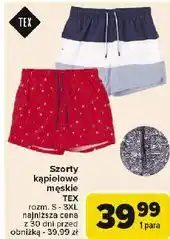 Carrefour Szorty kąpielowe męskie s-3xl Tex oferta