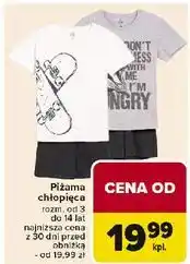 Carrefour Piżama chłopięca 3-14 lat oferta