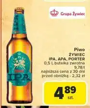 Carrefour Piwo Żywiec Porter oferta