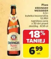 Carrefour Piwo Erdinger Weissbier oferta