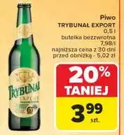 Carrefour Piwo Trybunał Export oferta