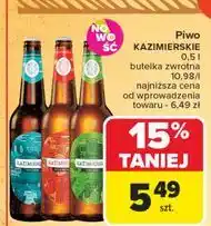 Carrefour Piwo Kazimierskie Ciemne oferta