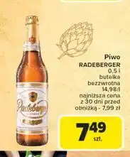 Carrefour Piwo Radeberger oferta