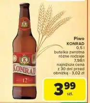 Carrefour Piwo Konrad 12 oferta